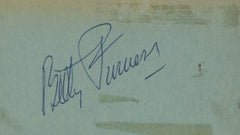 Swingtime Betty Furness signed valet ticket