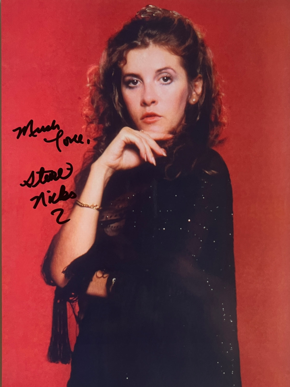 Stevie Nicks signed photo