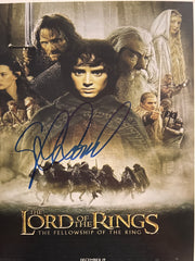 Lord of The Rings Elijah Wood signed movie photo