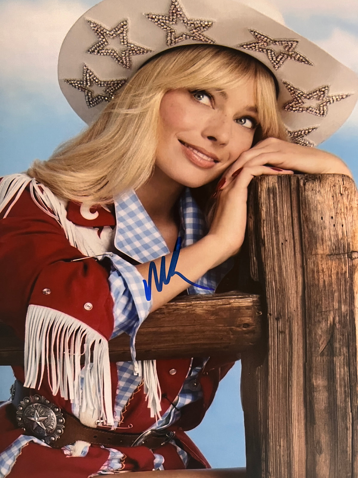 Barbie Margot Robbie signed photo
