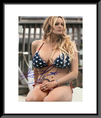 Stormy Daniels signed photo