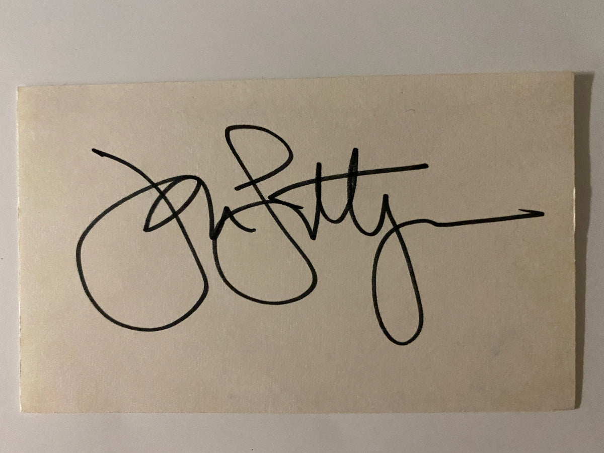 Conclave John Lithgow signature cut