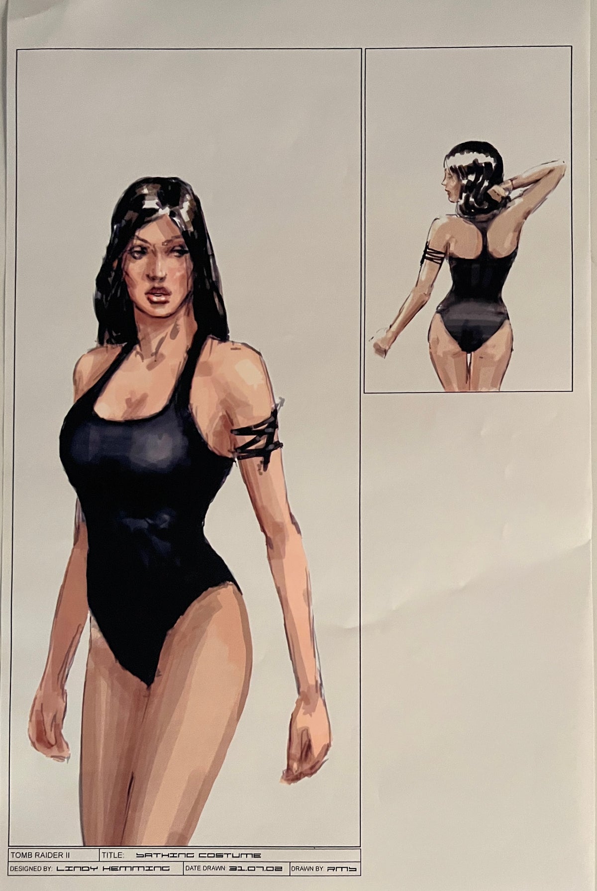 Lara Croft Tomb Raider Paramount Pictures concept art