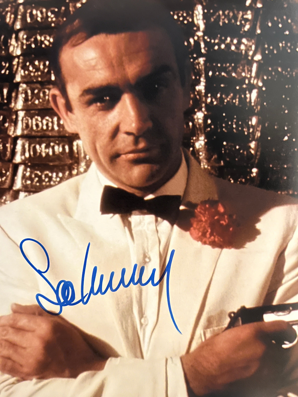 James Bond Sean Connery signed photo