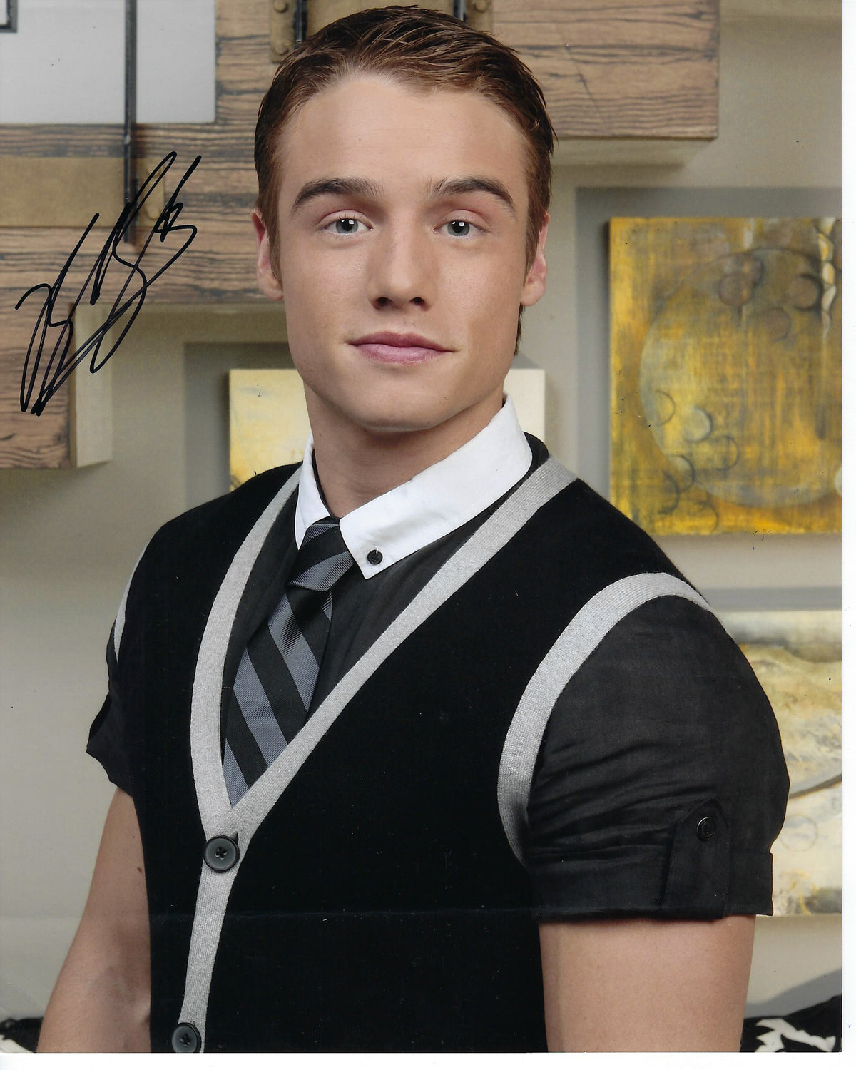 Dexters Brando Eaton signed photo