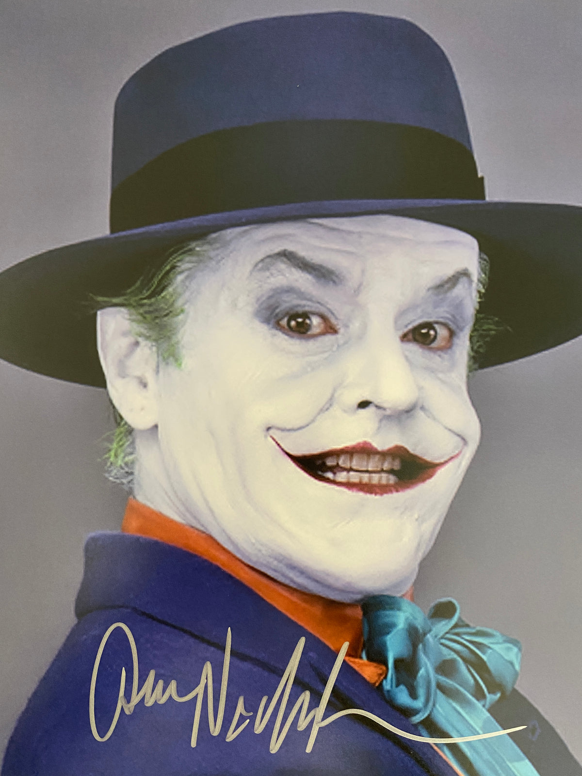 Batman Jack Nicholson signed movie photo