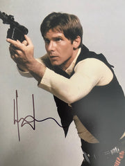 Star Wars Harrison Ford signed movie photo