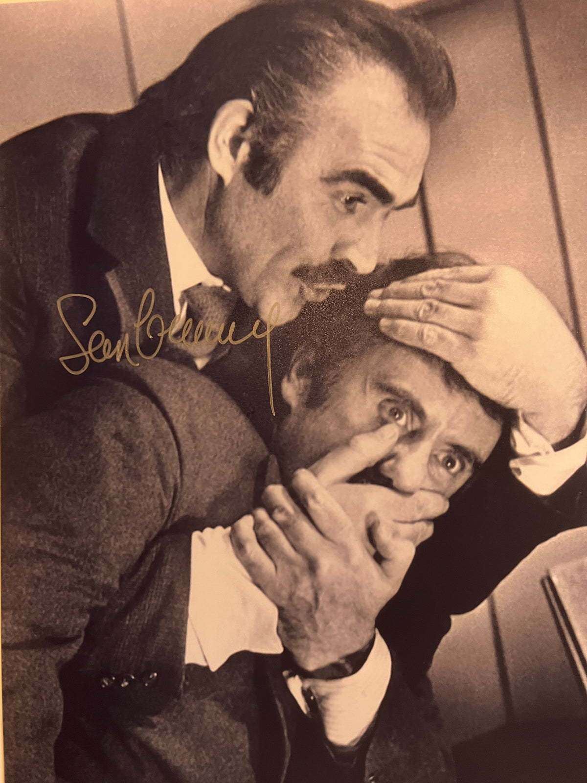 Sean Connery signed photo