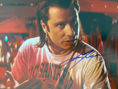 Pulp Fiction John Travolta signed movie photo