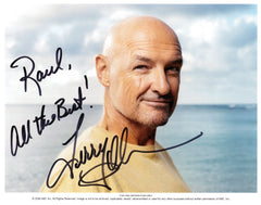 Terry O'Quinn signed Lost photo