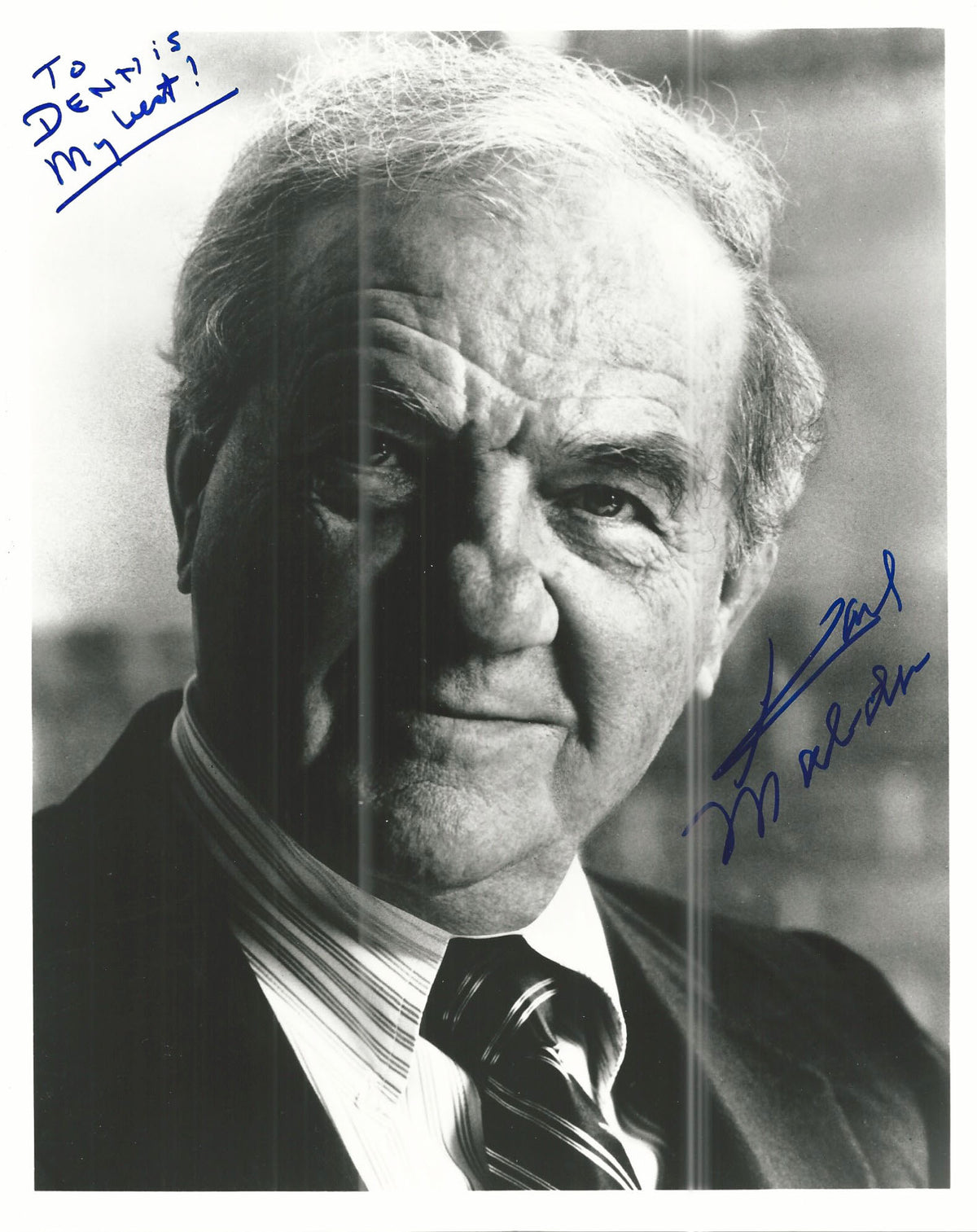 The Streets of San Francisco Karl Malden signed photo
