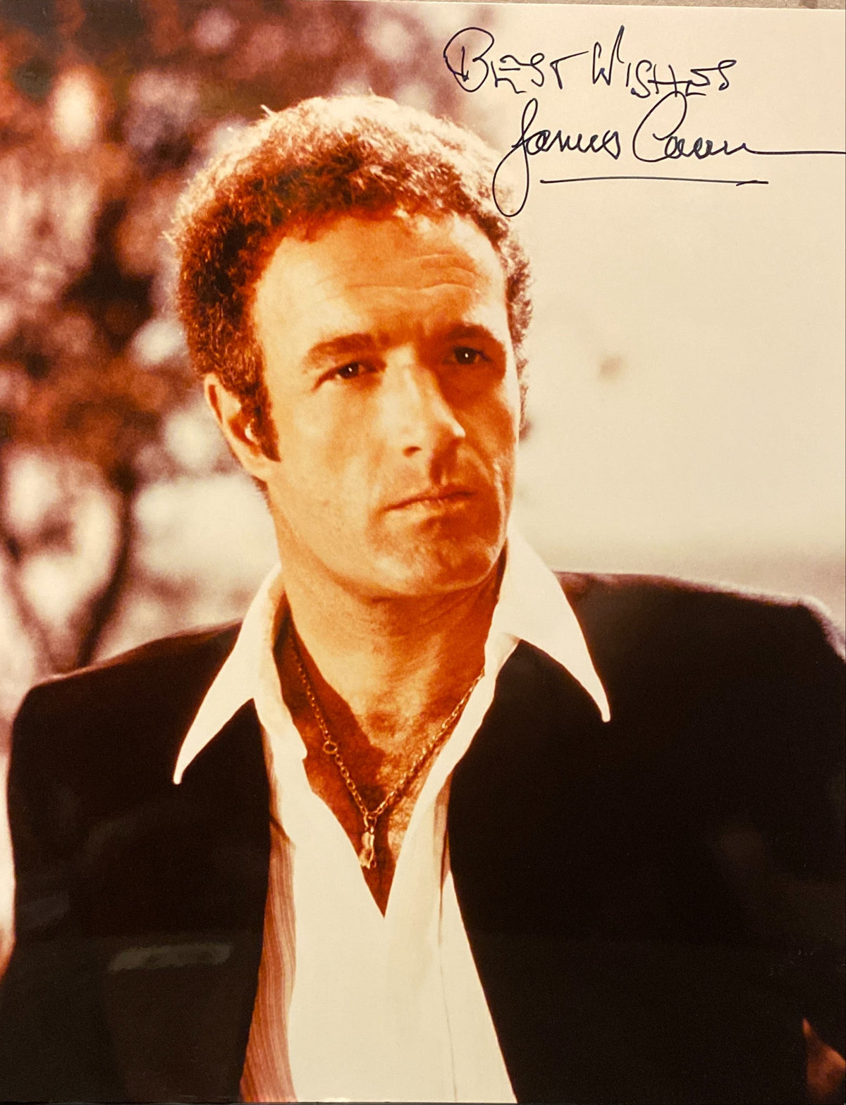 James Caan signed "The Godfather" movie photo