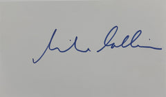 NASA Michael Collins signed card