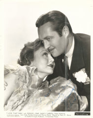I Love That Man Nancy Carroll Signed Movie Photo