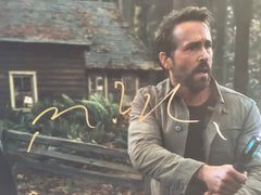 Adam Project Ryan Reynolds signed photo