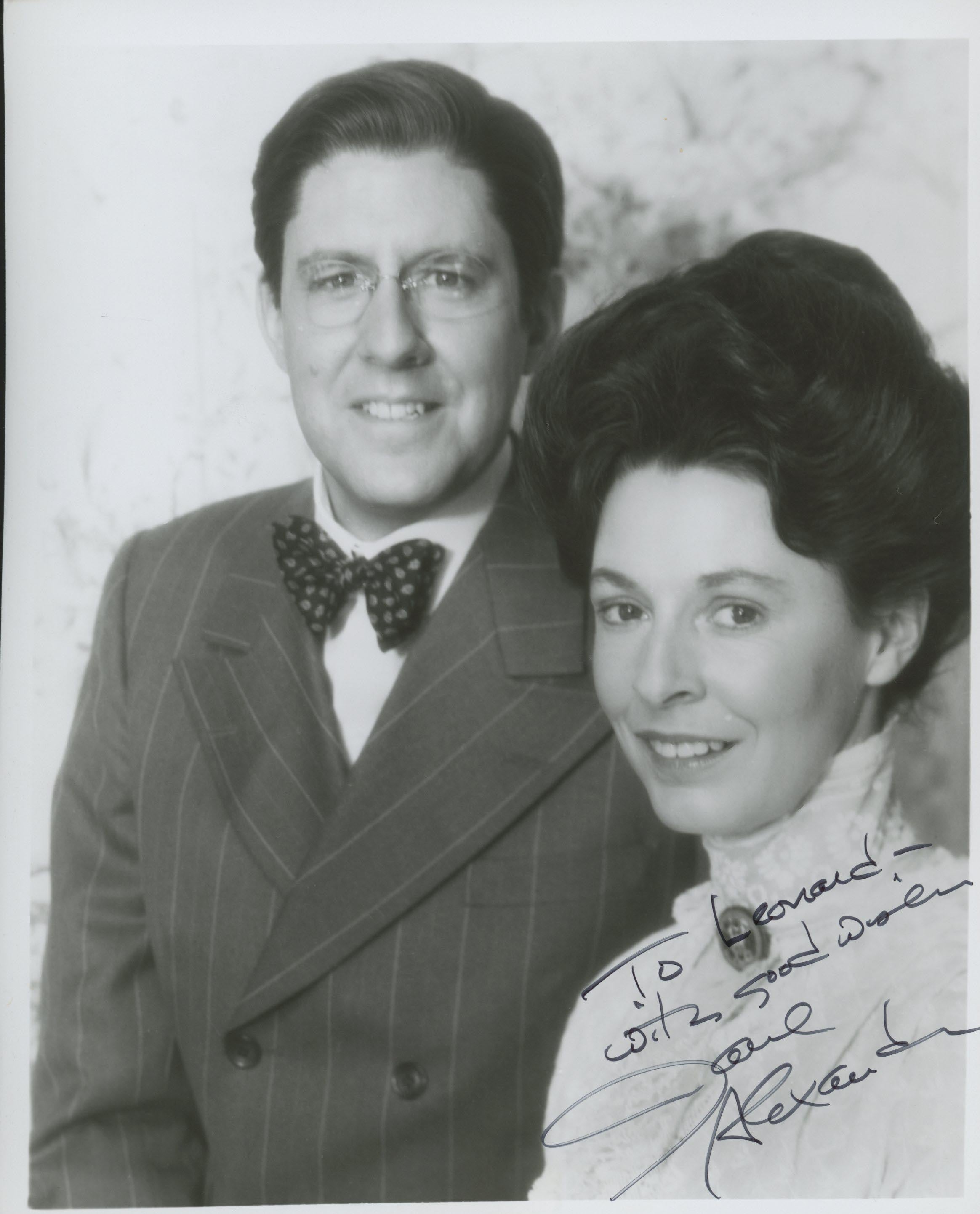 Jane Alexander signed "Eleanor and Franklin" movie photo