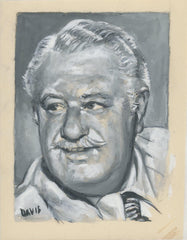 Dodge City Alan Hale Sr. original drawing