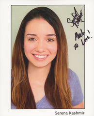 Deathwell Serena Kashmir signed photo