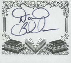 Suspense Novelist David Baldacci signed bookplate