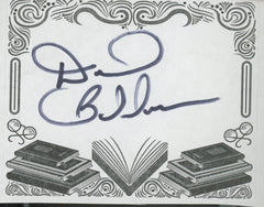 Suspense Novelist David Baldacci signed bookplate