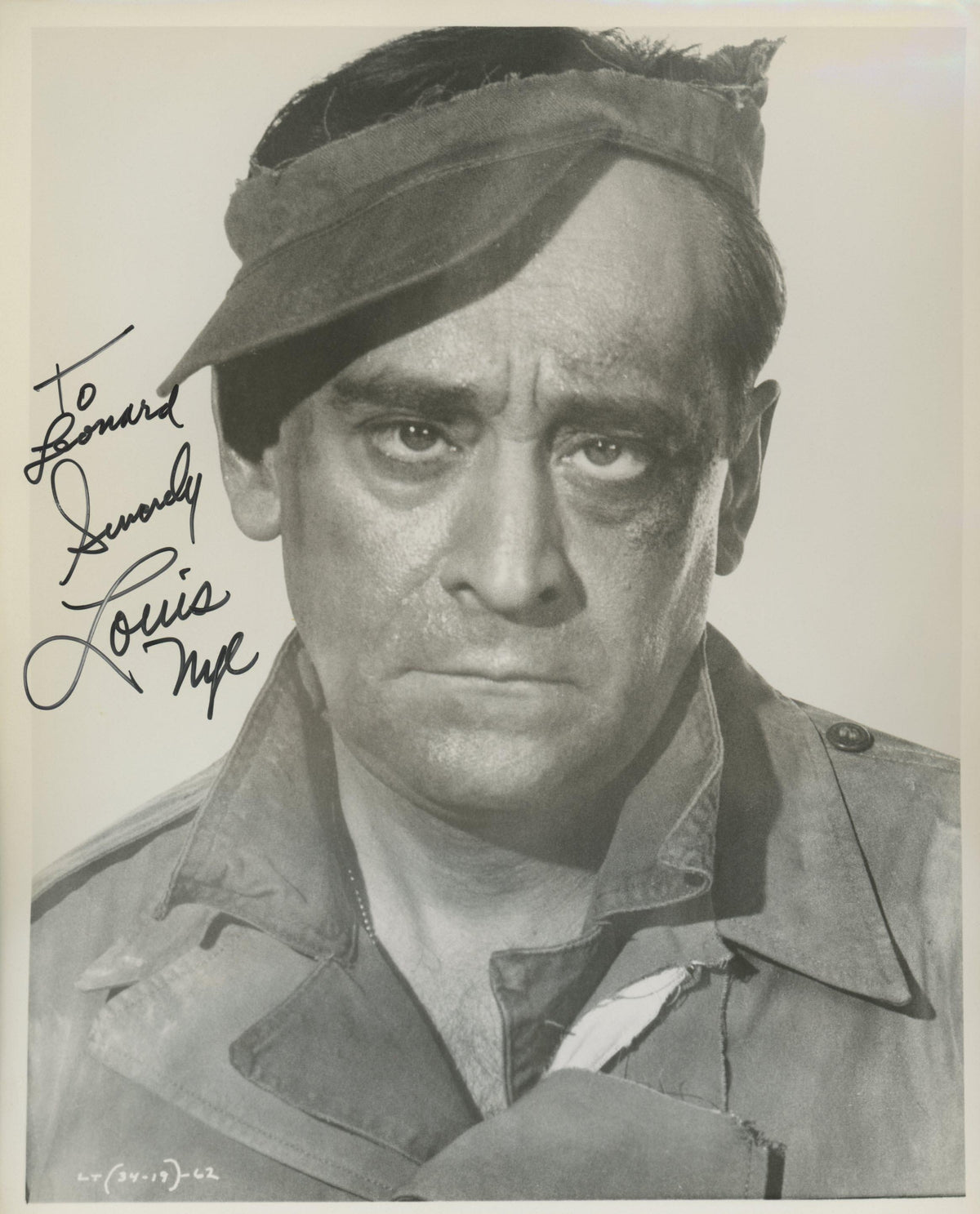 The Science Guy Louis Nye signed photo