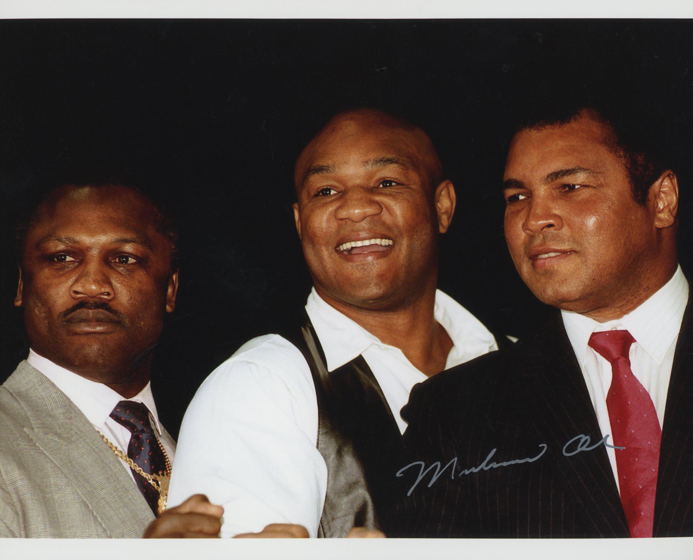 Muhammad Ali signed photo