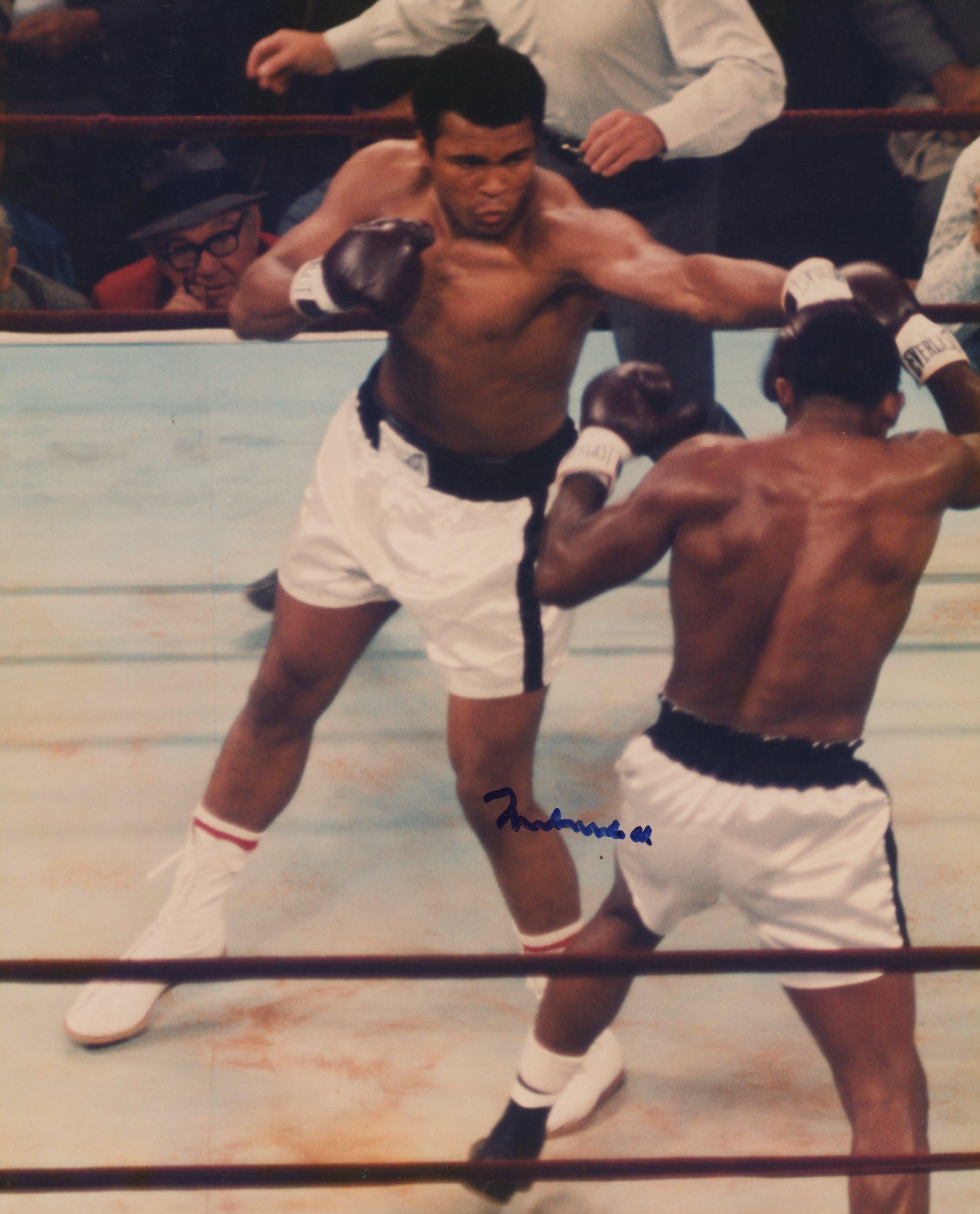 Muhammad Ali signed photo