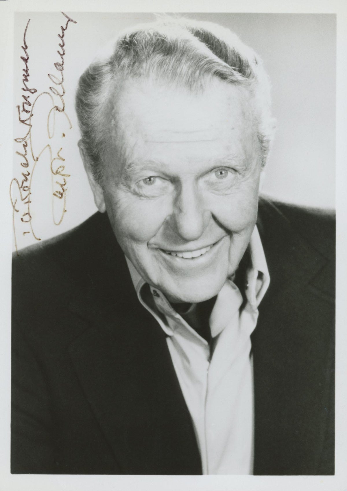 Trading Places Ralph Bellamy signed photo