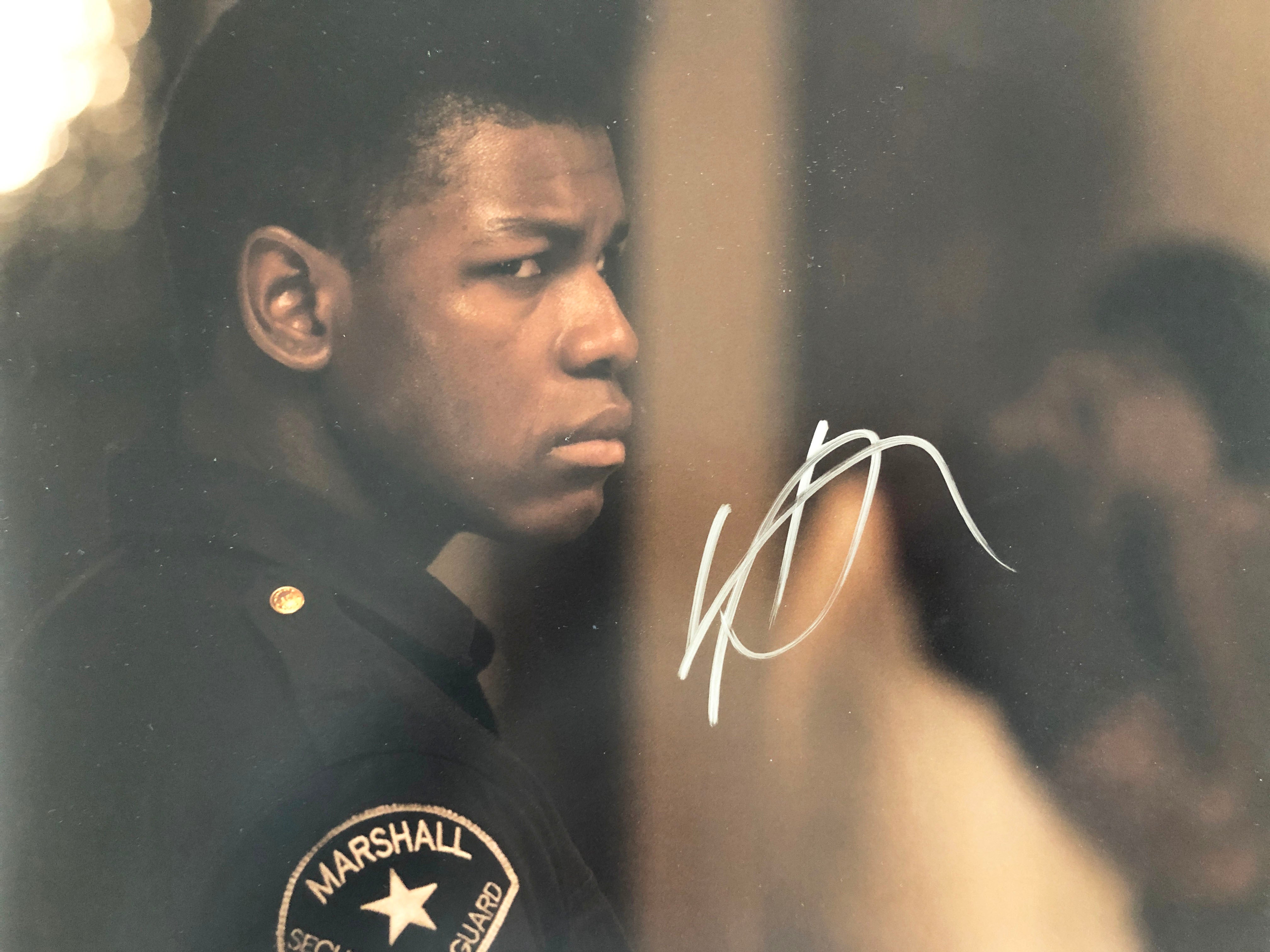 Detroit John Boyega signed movie photo