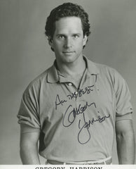 Logans Run Gregory Harrison signed photo