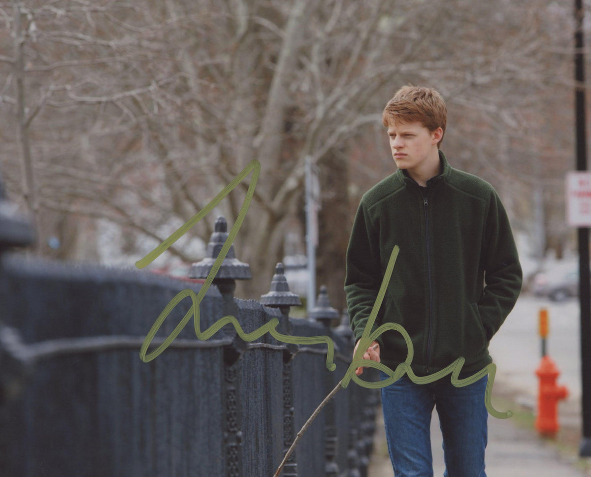 Manchester By The Sea Lucas Hedges signed movie photo