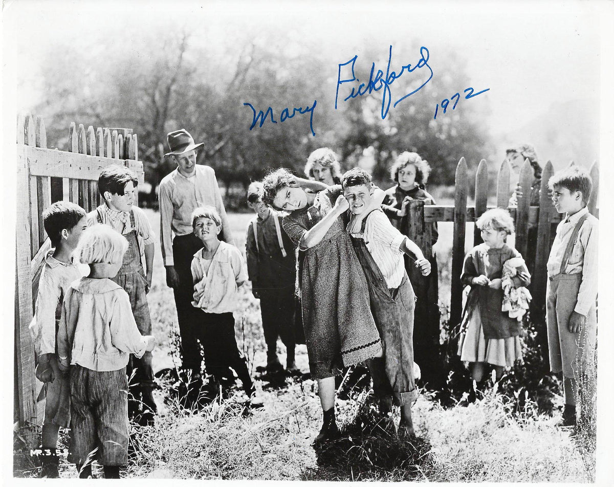Pollyanna Mary Pickford signed photo