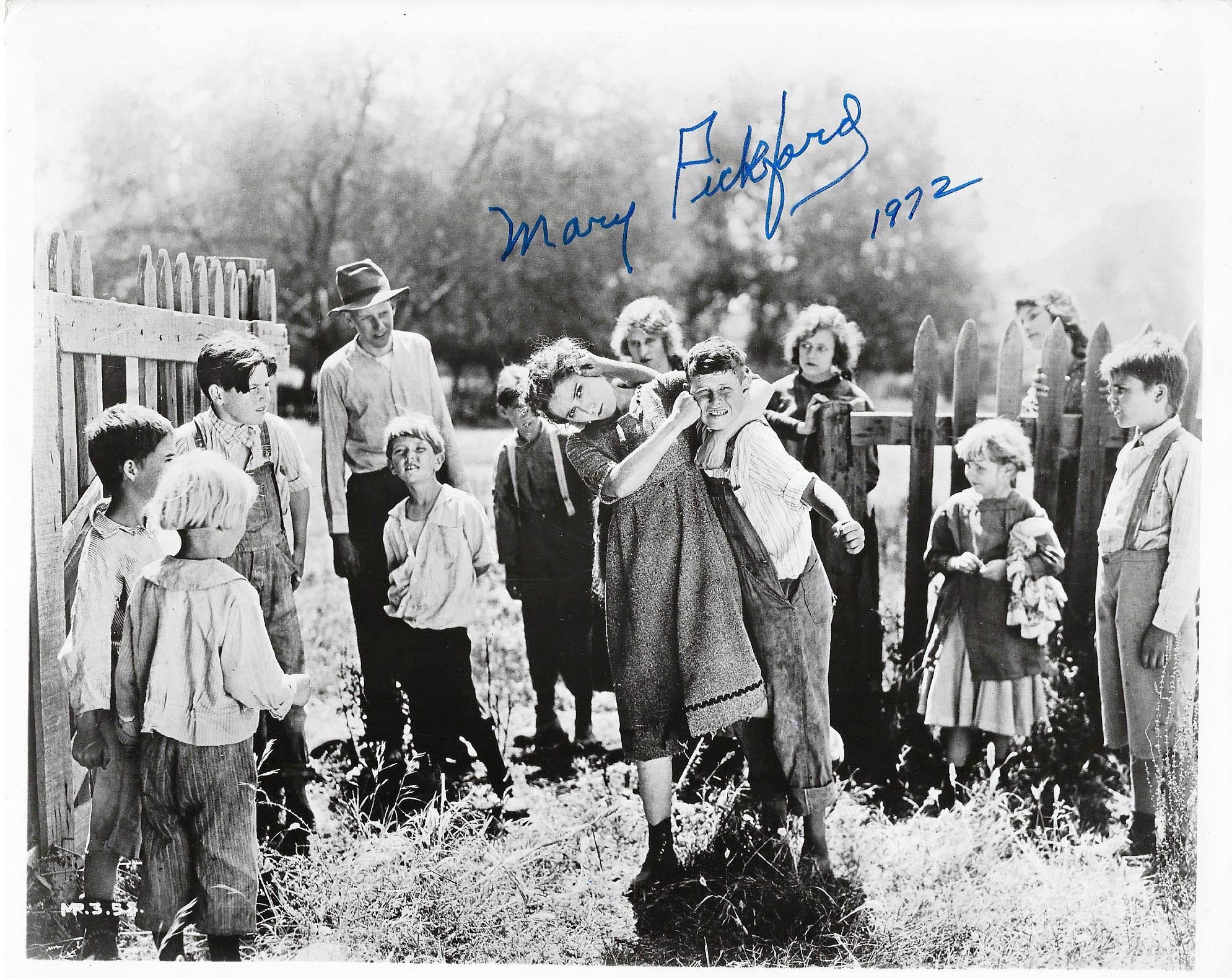 Pollyanna Mary Pickford signed photo