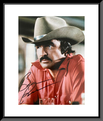 Smokey and The Bandit Burt Reynolds signed movie photo