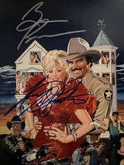 The Best Little Whorehouse in Texas cast signed photo