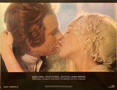 Ryan O'Neal and Marisa Berenson "Barry Lyndon" original Lobby Card