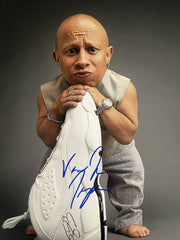 Verne Troyer signed photo