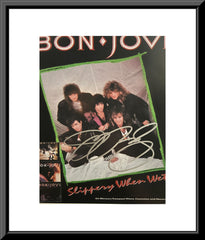 Jon Bon Jovi signed photo