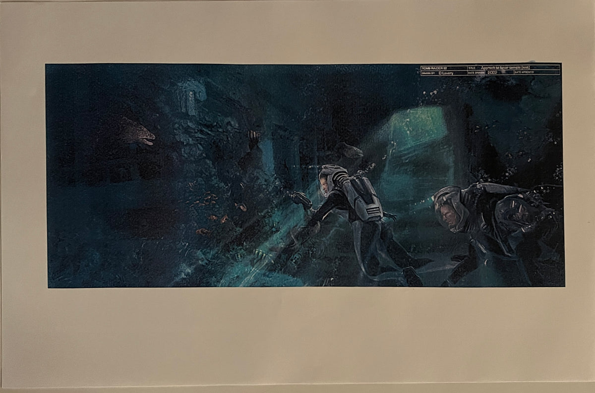 Lara Croft Tomb Raider Paramount Pictures concept art