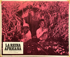 Humphrey Bogart and Katharine Hepburn "The African Queen" (Foreign) Lobby Card