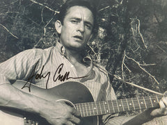 Johnny Cash signed photo