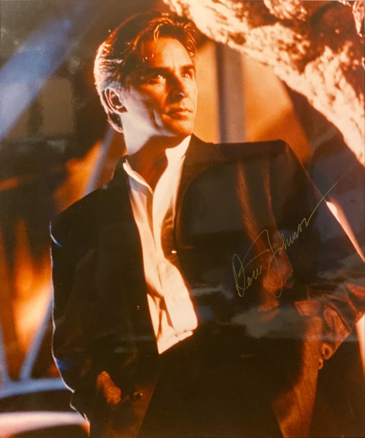 Don Johnson signed photo