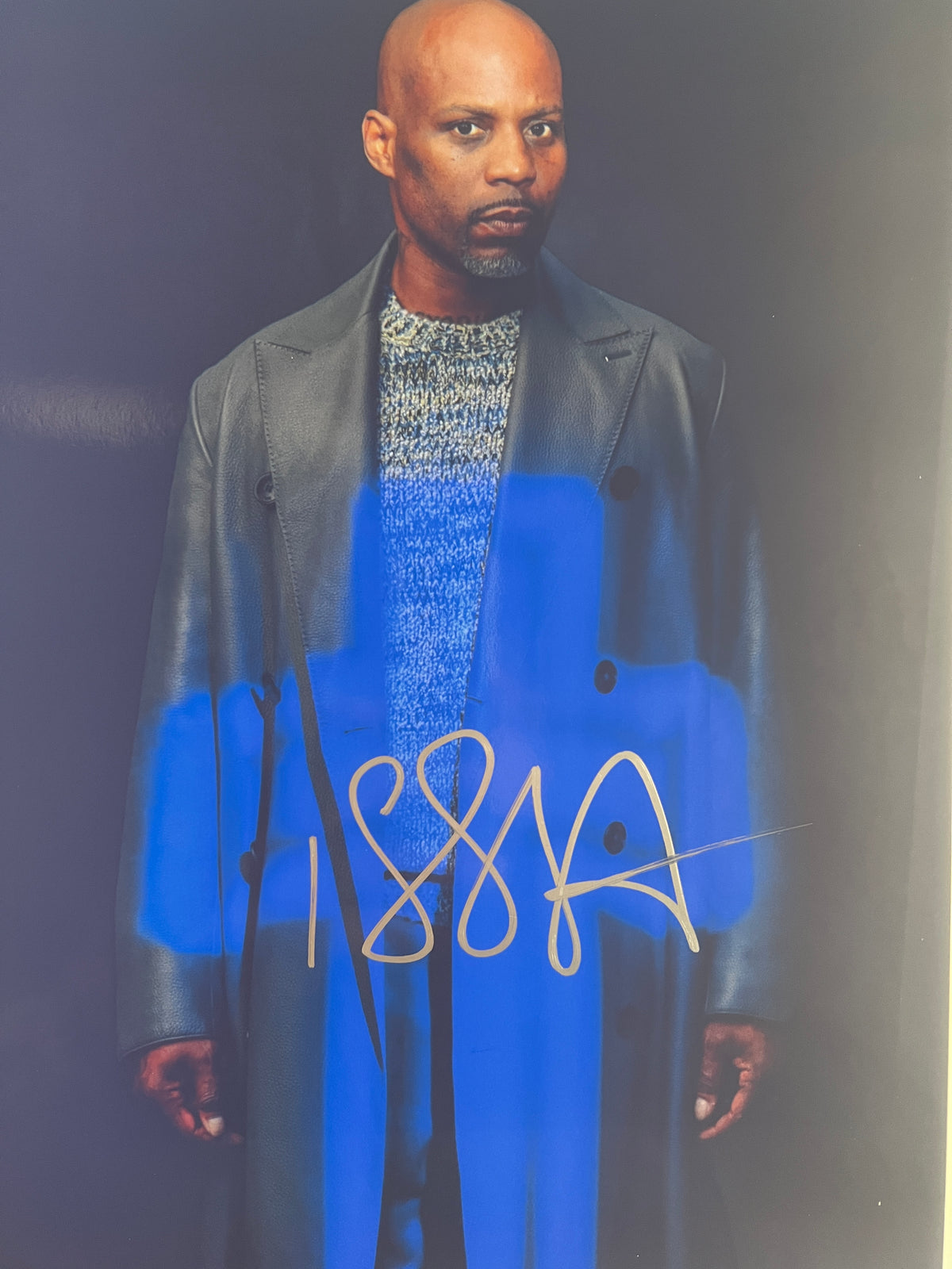 Rapper DMX signed photo