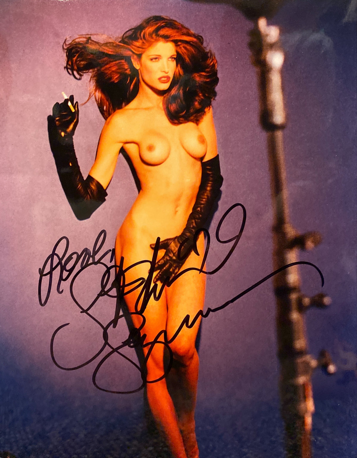 Stephanie Seymour signed photo