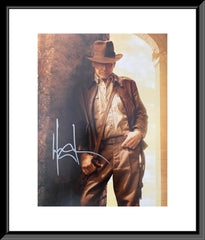 Indiana Jones Harrison Ford signed movie photo