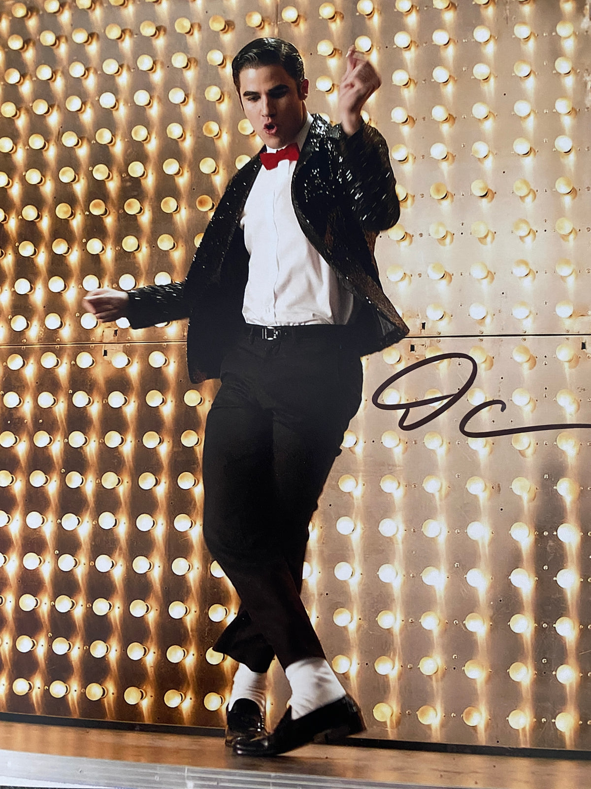 Glee Darren Criss signed photo
