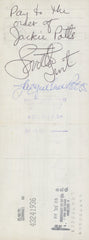 Mash Loretta Swit signed check