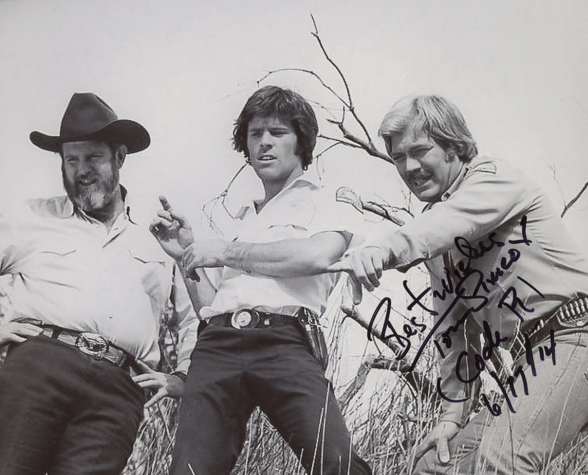 Code R Tom Simcox signed photo