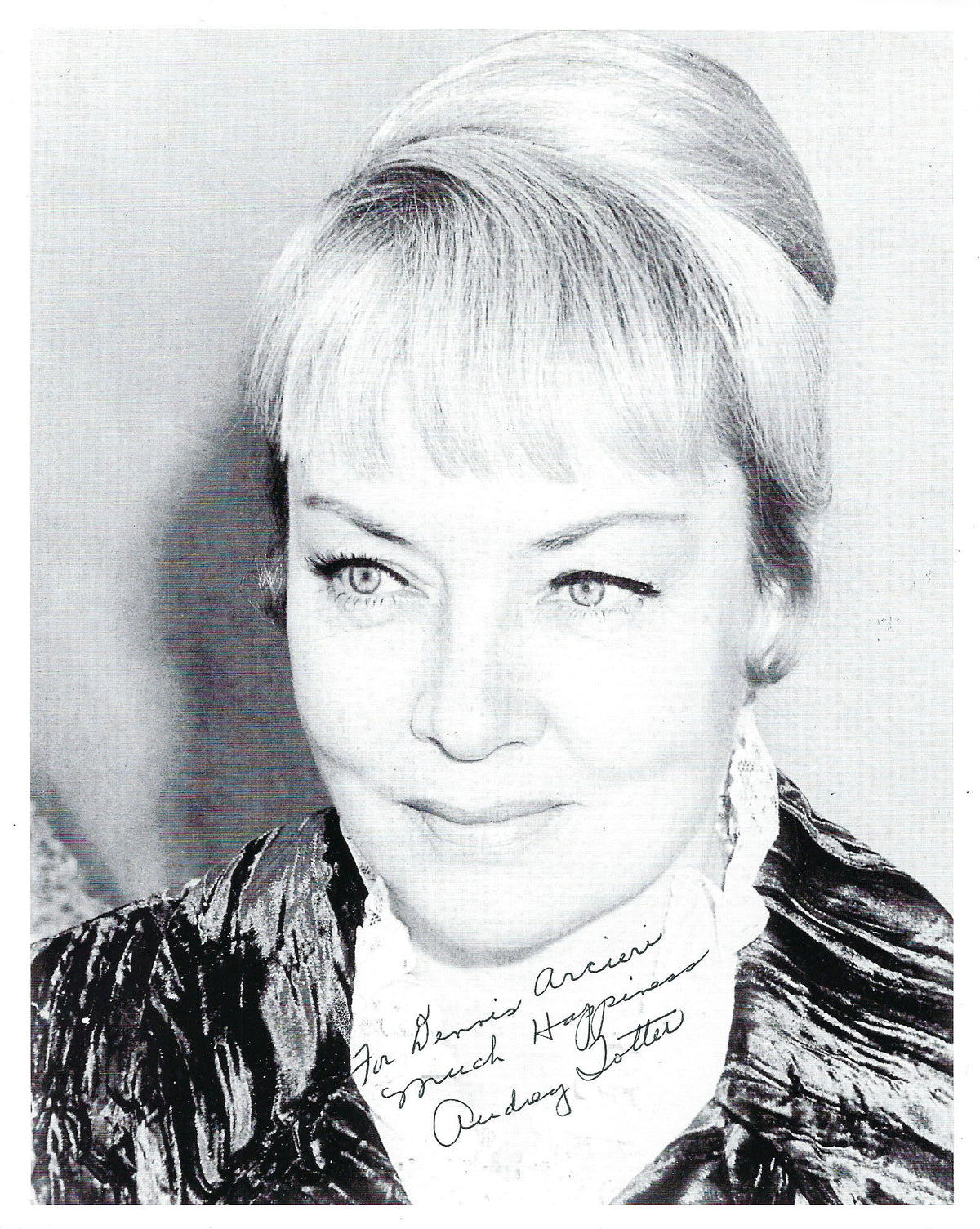 The Postman Always Rings Twice Audrey Totter signed photo