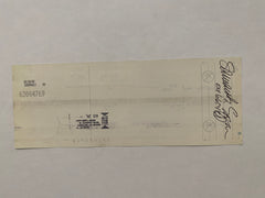 Samantha Eggar Star Wares consignment signed check